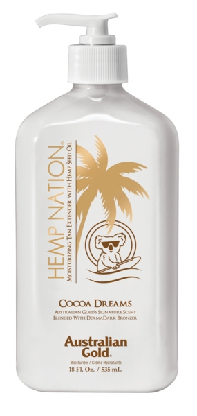 Australian Gold Hemp Nation Cocoa Dreams Tan Extender Body Lotion 535 ml i gruppen SKÖNHET & HÄLSA / Hudvård / Solskydd & Tanning / Brun utan sol hos TP E-commerce Nordic AB (C80737)