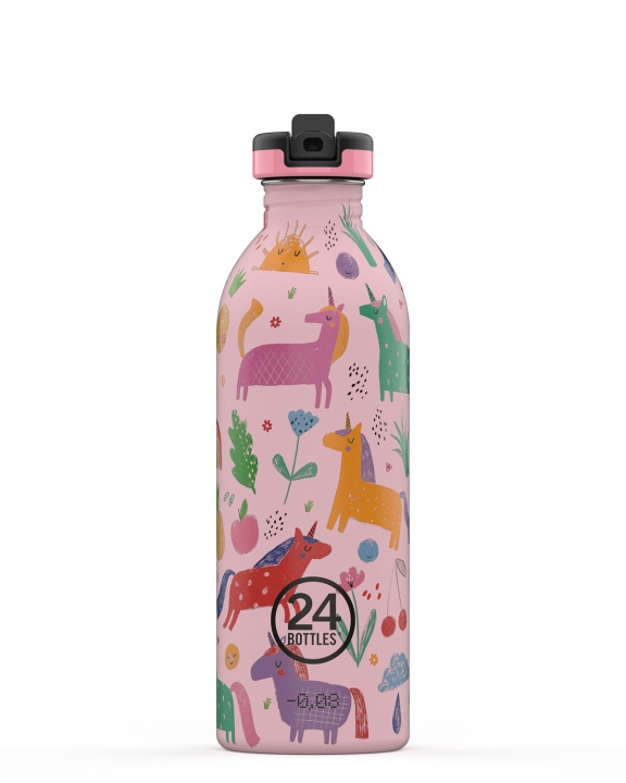 24Bottles - Kids Collection - Urban Flaska 500 ml med sportlock - Magic Friends (24B914) i gruppen SPORT, FRITID & HOBBY / Friluftsliv / Termosar & Vattenflaskor hos TP E-commerce Nordic AB (C80739)