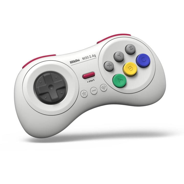 8Bitdo M30 2.4G trådlös spelkontroll i gruppen HEMELEKTRONIK / Spelkonsoler & Tillbehör / SEGA hos TP E-commerce Nordic AB (C80744)