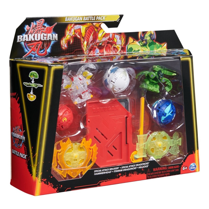 Bakugan 3.0 Battle Pack - Röd i gruppen LEKSAKER, BARN- & BABYPRODUKTER / Leksaker / Övriga leksaker hos TP E-commerce Nordic AB (C80748)