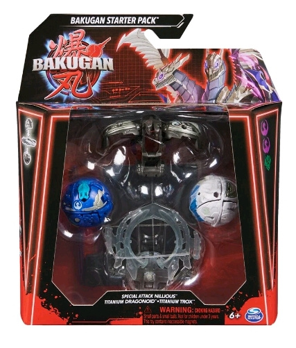 Bakugan Special Attack Nillious, Titanium Dragonoid & Titanium Trox i gruppen LEKSAKER, BARN- & BABYPRODUKTER / Leksaker / Övriga leksaker hos TP E-commerce Nordic AB (C80751)