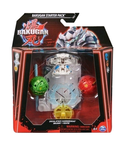 Bakugan Special Attack Hammerhead med/Bruiser & Ventri i gruppen LEKSAKER, BARN- & BABYPRODUKTER / Leksaker / Övriga leksaker hos TP E-commerce Nordic AB (C80752)