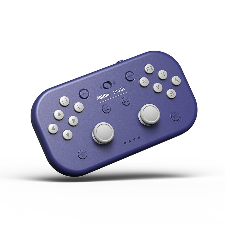 8BitDo Lite SE BT Gamepad Lila i gruppen HEMELEKTRONIK / Spelkonsoler & Tillbehör / Övriga spel & tillbehör hos TP E-commerce Nordic AB (C80806)