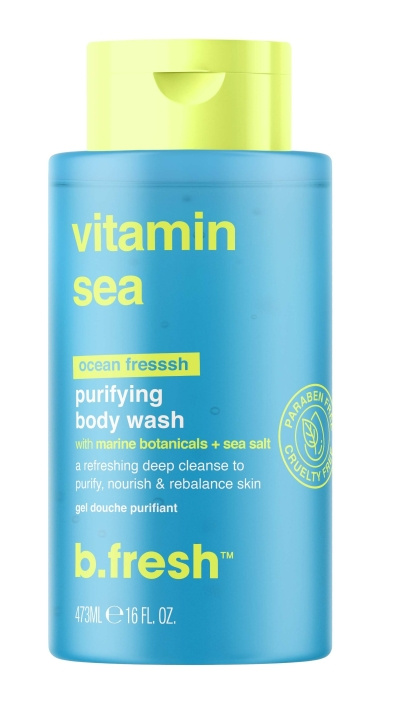 b.fresh Vitamin Sea Nourishing Body Wash 473 ml i gruppen SKÖNHET & HÄLSA / Hudvård / Kroppsvård / Bad & Duschcreme hos TP E-commerce Nordic AB (C80829)