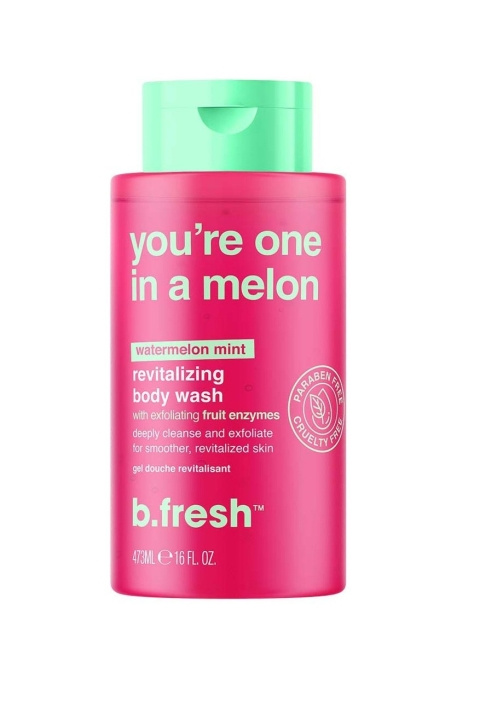 b.fresh You\'re One In a Melon Revitalizing Body Wash 473 ml i gruppen SKÖNHET & HÄLSA / Hudvård / Kroppsvård / Bad & Duschcreme hos TP E-commerce Nordic AB (C80831)