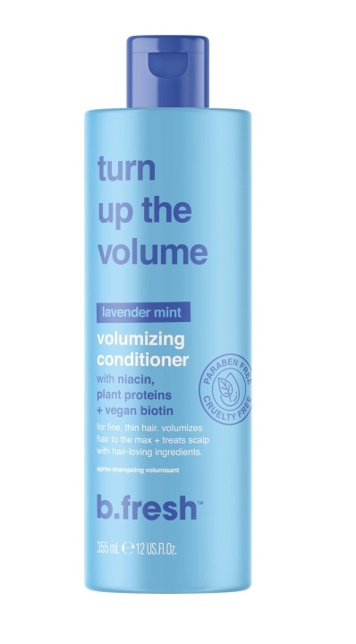 b.fresh Turn Up The Volume Volumizing Balsam 355 ml i gruppen SKÖNHET & HÄLSA / Hår & Styling / Hårvårdsprodukter / Balsam hos TP E-commerce Nordic AB (C80842)