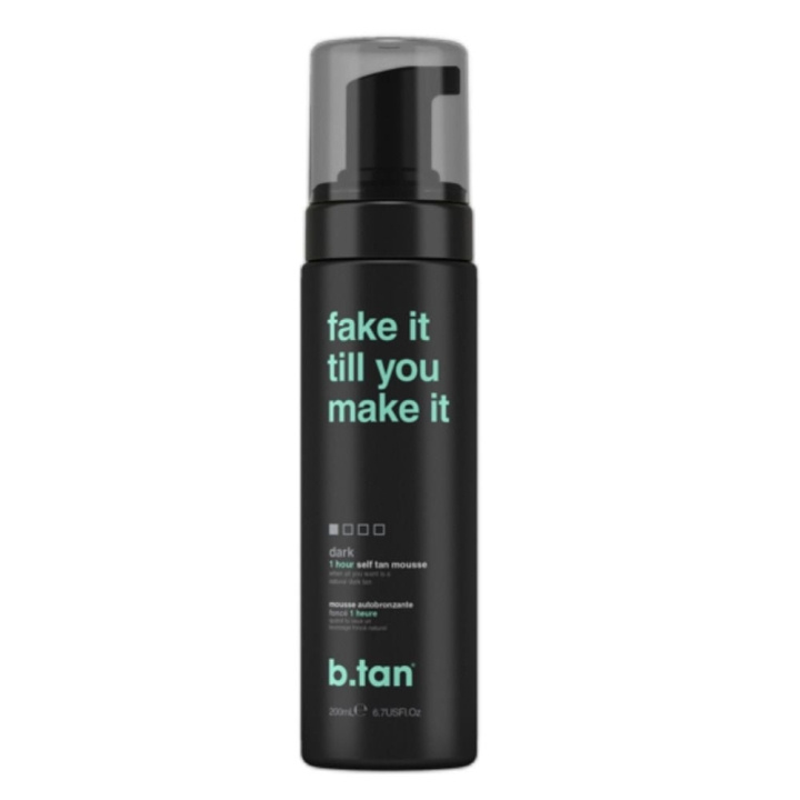 b.tan Fake It Till You Make It Tan Mousse 200 ml i gruppen SKÖNHET & HÄLSA / Hudvård / Solskydd & Tanning / Brun utan sol hos TP E-commerce Nordic AB (C80843)