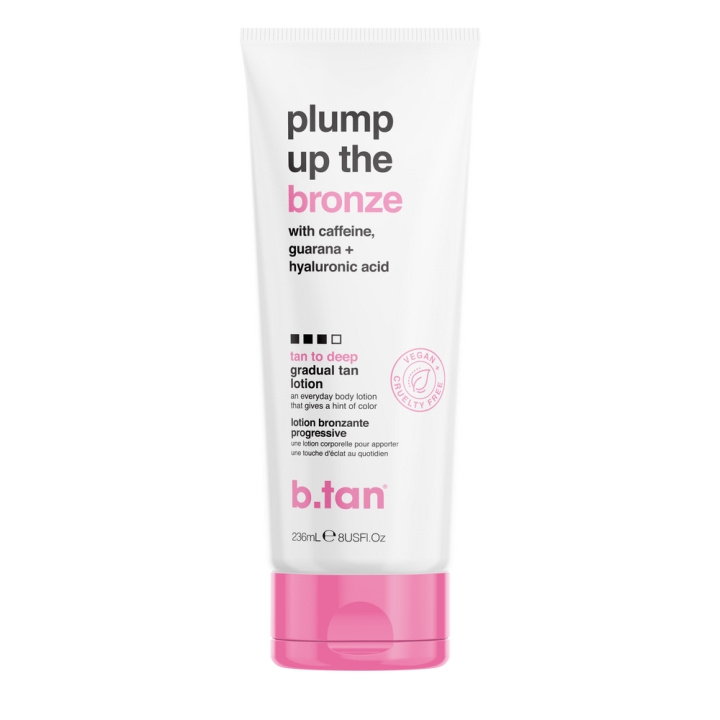 b.tan Plump Up The Bronze Tan To Deep Gradual Lotion 236 ml i gruppen SKÖNHET & HÄLSA / Hudvård / Solskydd & Tanning / Brun utan sol hos TP E-commerce Nordic AB (C80852)