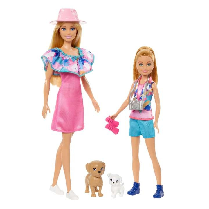 Barbie Stacie & Barbie Dockset med 2 husdjur (HRM09) i gruppen LEKSAKER, BARN- & BABYPRODUKTER / Leksaker / Dockor & Tillbehör hos TP E-commerce Nordic AB (C80859)