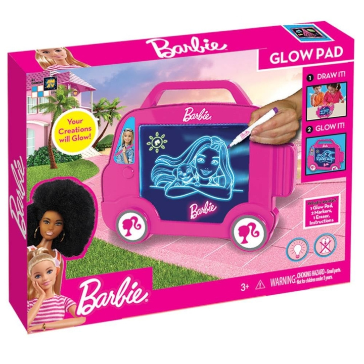 Barbie Ritbräda - Glow Pad (AM-5114) i gruppen LEKSAKER, BARN- & BABYPRODUKTER / Leksaker / Rita & Räkna hos TP E-commerce Nordic AB (C80885)