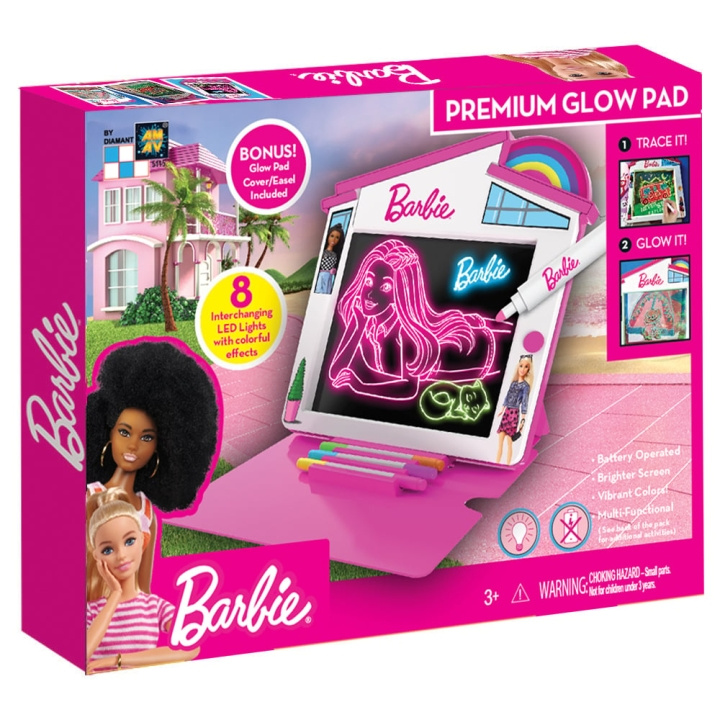 Barbie Ritbräda - Dreamhouse Premium Glow Pad (AM-5115) i gruppen LEKSAKER, BARN- & BABYPRODUKTER / Leksaker / Rita & Räkna hos TP E-commerce Nordic AB (C80886)