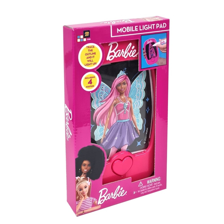 Barbie Mobil ljusplatta (AM-5186) i gruppen LEKSAKER, BARN- & BABYPRODUKTER / Leksaker / Dockor & Tillbehör hos TP E-commerce Nordic AB (C80887)