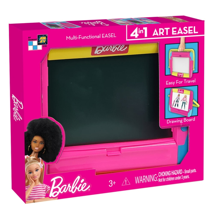 Barbie Staffli och ritbräda - 4 i 1 konststaffli (AM-5188) i gruppen LEKSAKER, BARN- & BABYPRODUKTER / Leksaker / Rita & Räkna hos TP E-commerce Nordic AB (C80888)