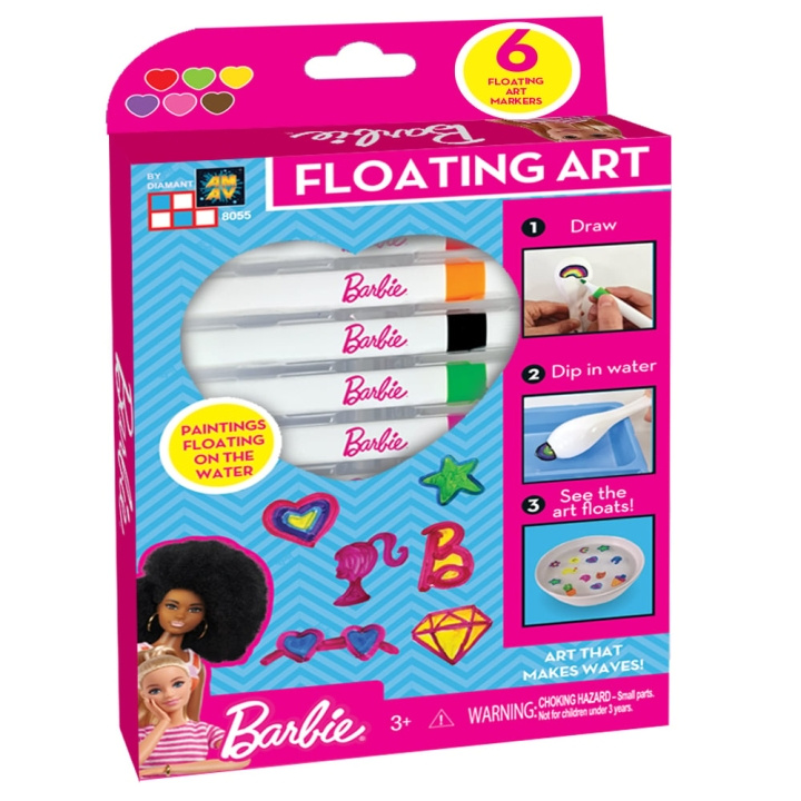 Barbie Skapa unika konstverk - Floating Art (AM-8055) i gruppen LEKSAKER, BARN- & BABYPRODUKTER / Leksaker / Rita & Räkna hos TP E-commerce Nordic AB (C80890)