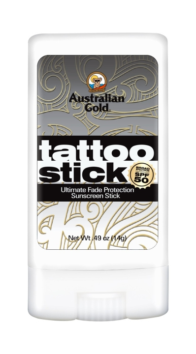 Australian Gold Solskyddsstift för tatueringar SPF 50 14 g i gruppen SKÖNHET & HÄLSA / Hudvård / Solskydd & Tanning / Solskydd hos TP E-commerce Nordic AB (C80899)