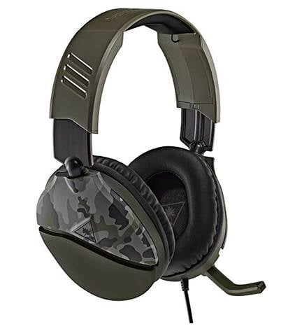 Turtle Beach Recon 70 Grönt kamouflage i gruppen HEMELEKTRONIK / Spelkonsoler & Tillbehör / Xbox One hos TP E-commerce Nordic AB (C80930)