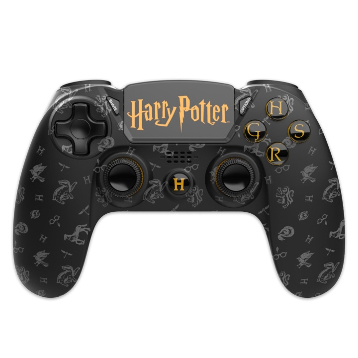 Trade Invaders Harry Potter - PS4 trådlös handkontroll - Svart i gruppen HEMELEKTRONIK / Spelkonsoler & Tillbehör / Sony PlayStation 4 hos TP E-commerce Nordic AB (C80974)