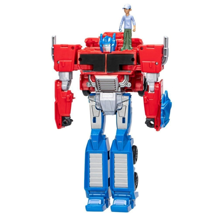 Transformers Earthspark Spinchanger Optimus (F7663) i gruppen LEKSAKER, BARN- & BABYPRODUKTER / Leksaker / Figurer & Miniatyrer hos TP E-commerce Nordic AB (C80979)