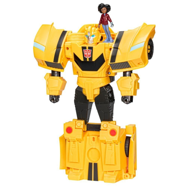 Transformers Earthspark Spinchanger - Bumblebee (F7662) i gruppen LEKSAKER, BARN- & BABYPRODUKTER / Leksaker / Figurer & Miniatyrer hos TP E-commerce Nordic AB (C80980)