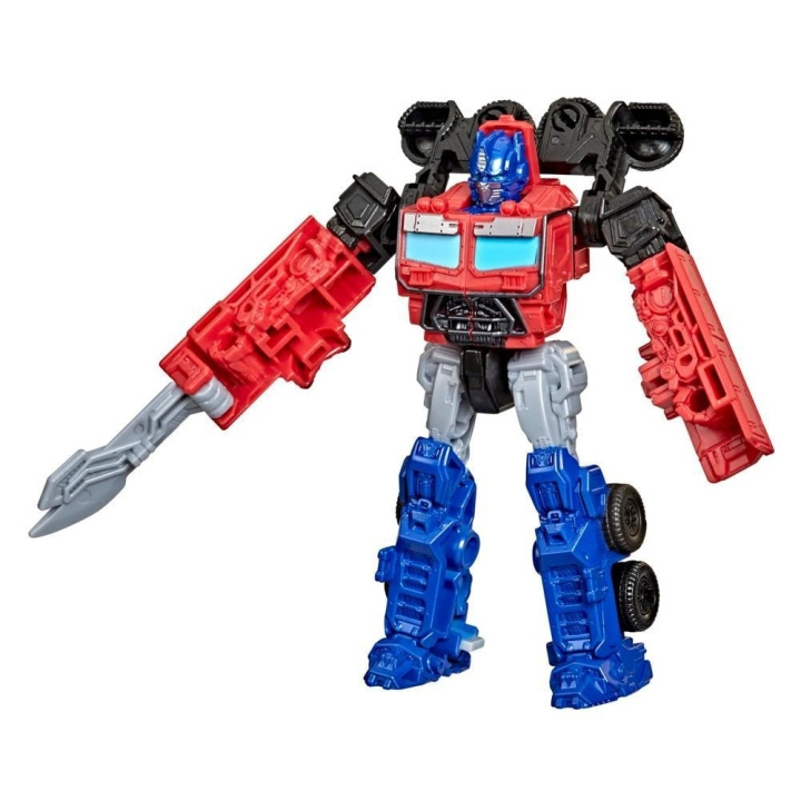 Transformers MV7 Battle Changer - Optimus Prime (F4605) i gruppen LEKSAKER, BARN- & BABYPRODUKTER / Leksaker / Figurer & Miniatyrer hos TP E-commerce Nordic AB (C80984)