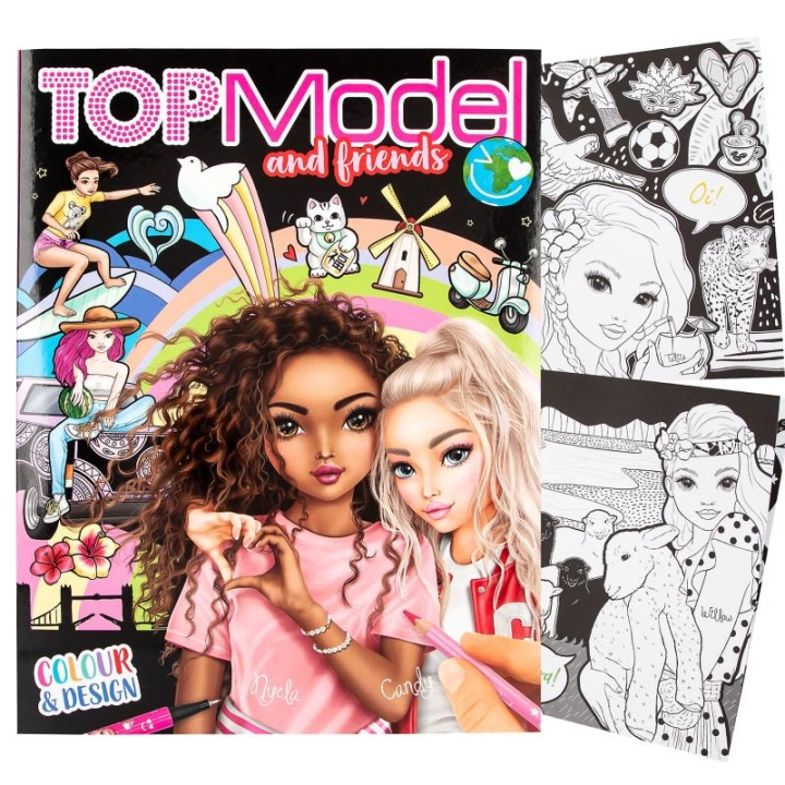 TOPModel Colour & Design bok - (412451) i gruppen LEKSAKER, BARN- & BABYPRODUKTER / Leksaker / Rita & Räkna hos TP E-commerce Nordic AB (C80985)