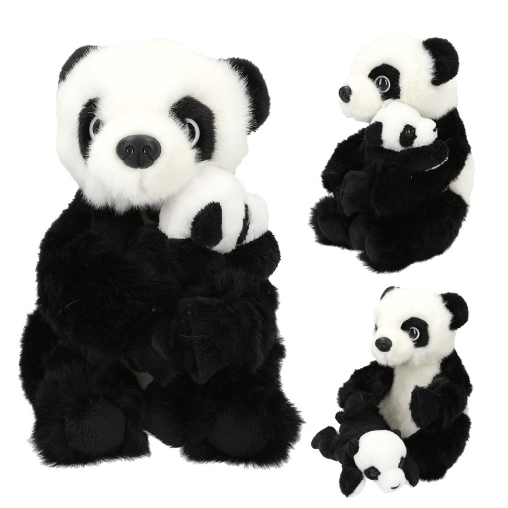 TOPModel Plysch Panda mamma och baby VILD ( 0412800 ) i gruppen LEKSAKER, BARN- & BABYPRODUKTER / Babyleksaker / Gosedjur hos TP E-commerce Nordic AB (C81165)