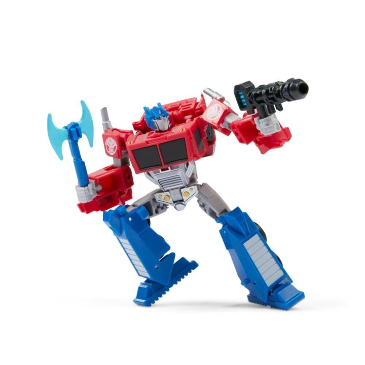 Transformers Earthspark Deluxe - Optimus Prime (F6735) i gruppen LEKSAKER, BARN- & BABYPRODUKTER / Leksaker / Figurer & Miniatyrer hos TP E-commerce Nordic AB (C81254)