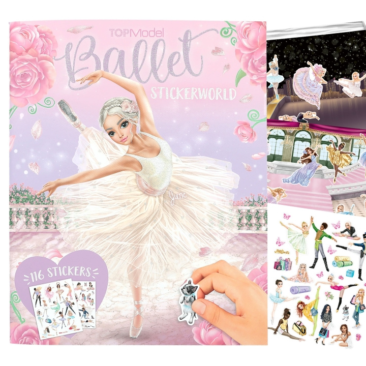 TOPModel Stickerworld BALLET ( 0413049 ) i gruppen LEKSAKER, BARN- & BABYPRODUKTER / Leksaker / Pyssel hos TP E-commerce Nordic AB (C81262)