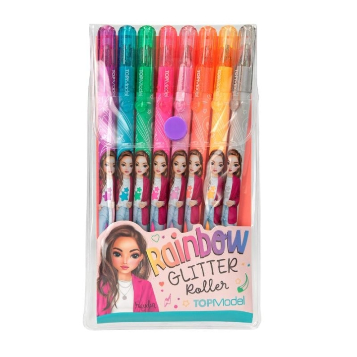 TOPModel Glitter Gelpen set m/8 färger (0412192) i gruppen LEKSAKER, BARN- & BABYPRODUKTER / Leksaker / Rita & Räkna hos TP E-commerce Nordic AB (C81292)