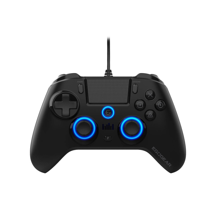 EgoGear Handkontroll SC10 Svart Trådbunden USB för PS4 i gruppen HEMELEKTRONIK / Spelkonsoler & Tillbehör / Sony PlayStation 4 hos TP E-commerce Nordic AB (C81316)