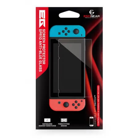 EgoGear Skärmskydd SPR10 Anti-Blått Glas för NSW i gruppen HEMELEKTRONIK / Spelkonsoler & Tillbehör / Nintendo Switch / Tillbehör hos TP E-commerce Nordic AB (C81321)