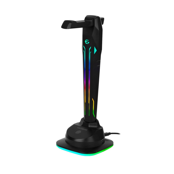 EgoGear Headsetställ SAC1 RGB Med 4xUSB-portar och Type-C 1m i gruppen DATORER & KRINGUTRUSTNING / Gaming / Headset hos TP E-commerce Nordic AB (C81328)