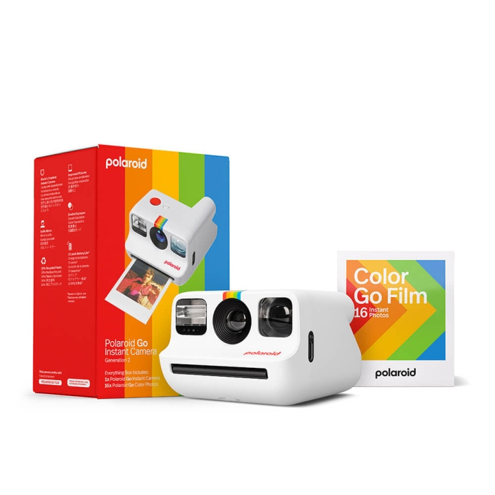 Polaroid Kamera Go Gen. 2 Everything Box Vit i gruppen HEMELEKTRONIK / Foto & Video / Kameror hos TP E-commerce Nordic AB (C81387)