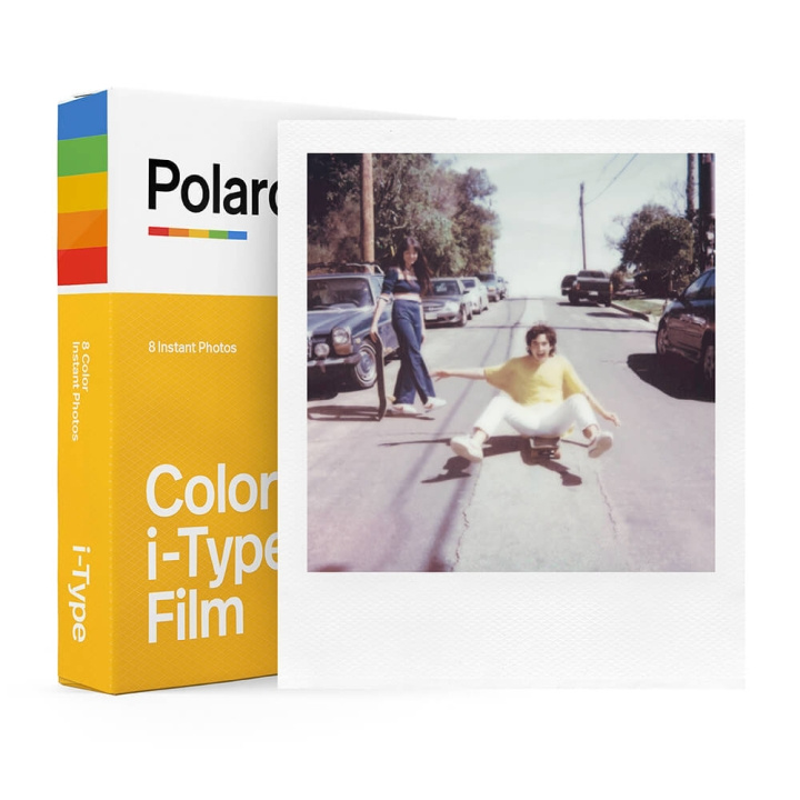 Polaroid Färgfilm i-Type Vit Ram i gruppen HEMELEKTRONIK / Foto & Video / Fotoutrustning / Övrigt hos TP E-commerce Nordic AB (C81398)