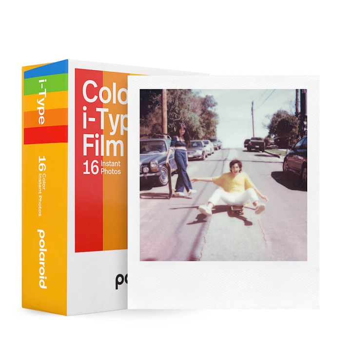 Polaroid Färgfilm i-Type Vit Ram 2-pack i gruppen HEMELEKTRONIK / Foto & Video / Fotoutrustning / Övrigt hos TP E-commerce Nordic AB (C81399)