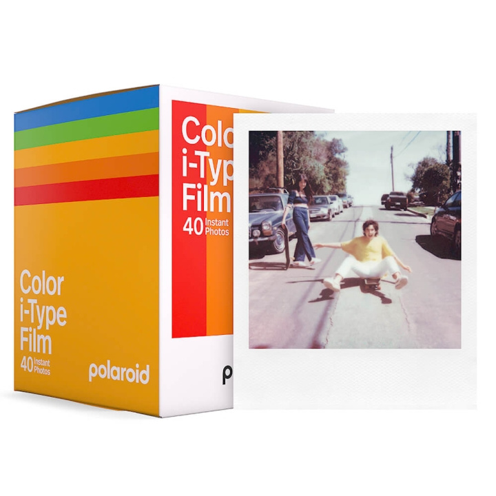 Polaroid Färgfilm i-Type Vit Ram 5pack i gruppen HEMELEKTRONIK / Foto & Video / Fotoutrustning / Övrigt hos TP E-commerce Nordic AB (C81400)