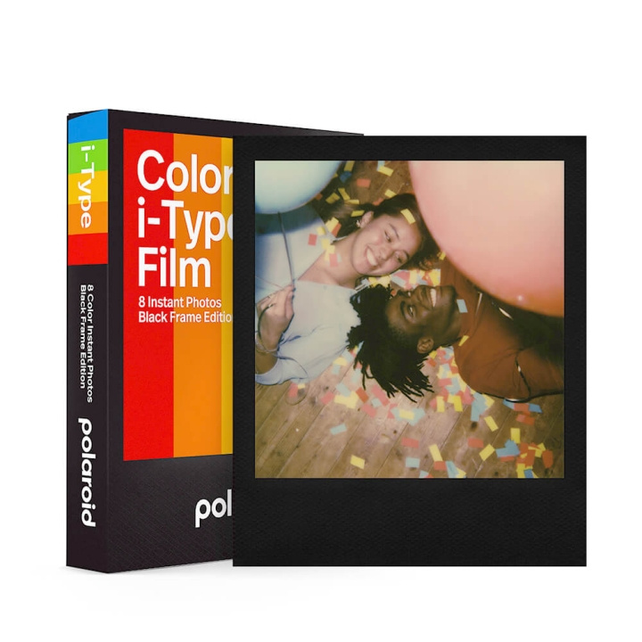 Polaroid Färgfilm i-Type Svart Ram i gruppen HEMELEKTRONIK / Foto & Video / Fotoutrustning / Övrigt hos TP E-commerce Nordic AB (C81401)