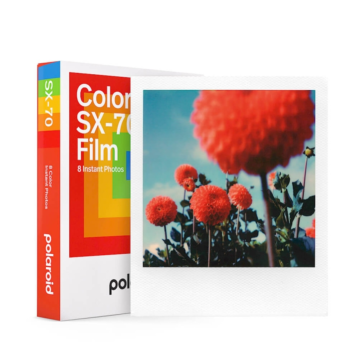 Polaroid Färgfilm SX-70 Vit Ram i gruppen HEMELEKTRONIK / Foto & Video / Fotoutrustning / Övrigt hos TP E-commerce Nordic AB (C81404)