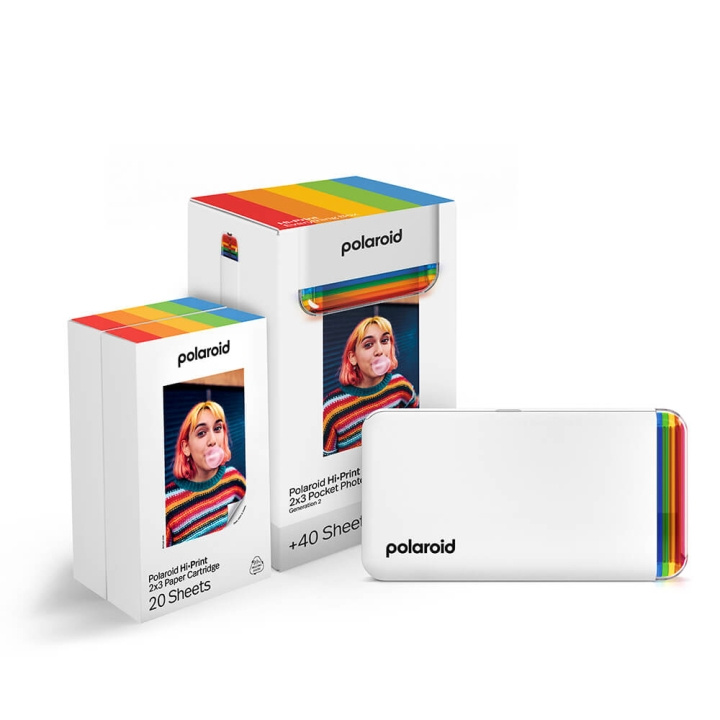 Polaroid Skrivare HiPrint 2x3 Gen. 2 Everything Box Vit i gruppen HEMELEKTRONIK / Foto & Video / Fotoutrustning / Övrigt hos TP E-commerce Nordic AB (C81408)