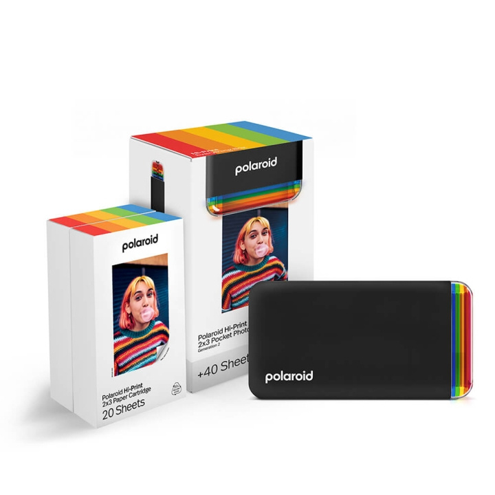 Polaroid Skrivare HiPrint 2x3 Gen. 2 Everything Box Svart i gruppen HEMELEKTRONIK / Foto & Video / Fotoutrustning / Övrigt hos TP E-commerce Nordic AB (C81409)