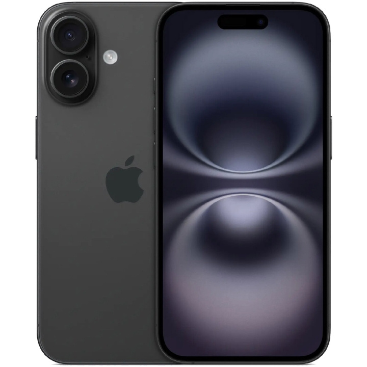 Apple iPhone 16 128GB Black i gruppen SMARTPHONE & SURFPLATTOR / Mobiltelefoner & smartphones hos TP E-commerce Nordic AB (C81477)