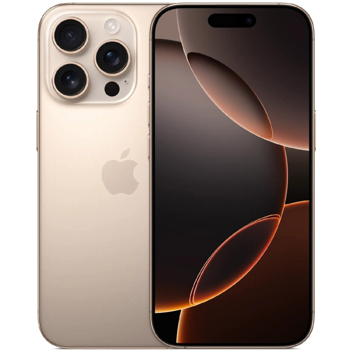 Apple iPhone 16 Pro 128GB Desert Titanium i gruppen SMARTPHONE & SURFPLATTOR / Mobiltelefoner & smartphones hos TP E-commerce Nordic AB (C81499)