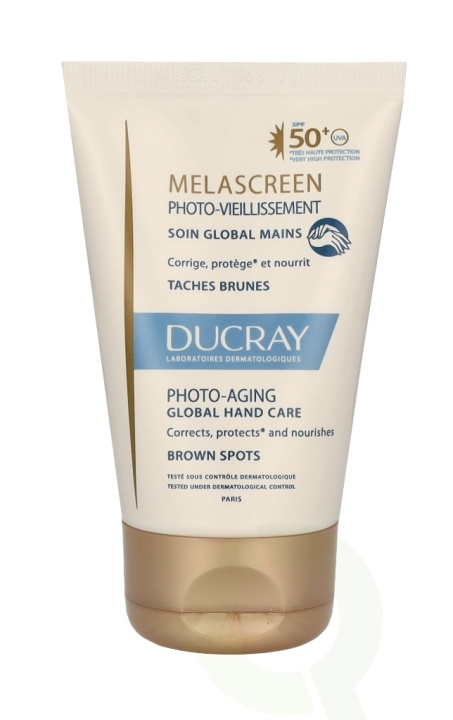 Ducray Melascreen Photo-Aging Global Hand Care SPF50+ 50 ml i gruppen SKÖNHET & HÄLSA / Manikyr/Pedikyr / Handkräm hos TP E-commerce Nordic AB (C81566)