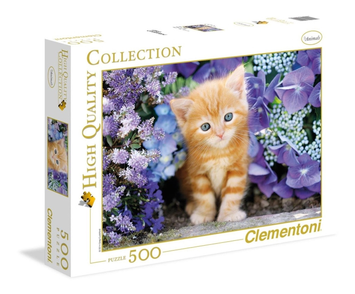 Clementoni 500 bitar High Quality Collection Ginger Cat i gruppen LEKSAKER, BARN- & BABYPRODUKTER / Leksaker / Barnpussel hos TP E-commerce Nordic AB (C81717)