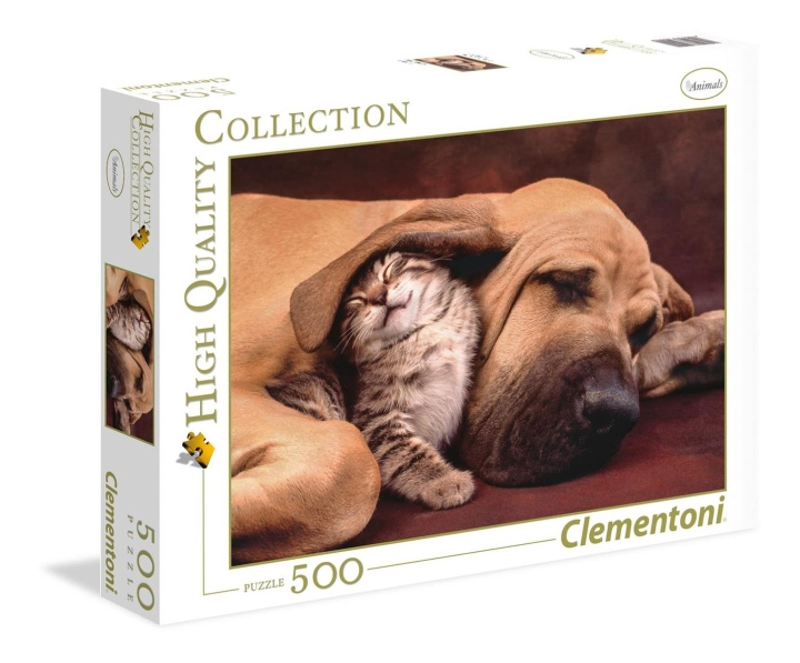 Clementoni 500 bitar High Quality Collection Cuddles i gruppen LEKSAKER, BARN- & BABYPRODUKTER / Leksaker / Barnpussel hos TP E-commerce Nordic AB (C81718)