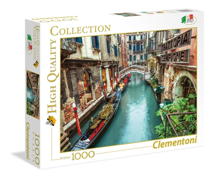 Clementoni 1000 bitar High Quality Collection VENICE CANAL i gruppen LEKSAKER, BARN- & BABYPRODUKTER / Leksaker / Barnpussel hos TP E-commerce Nordic AB (C81721)