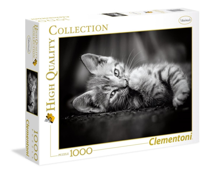 Clementoni 1000 bitar High Quality Collection KITTY i gruppen SPORT, FRITID & HOBBY / Hobby / Pussel hos TP E-commerce Nordic AB (C81722)