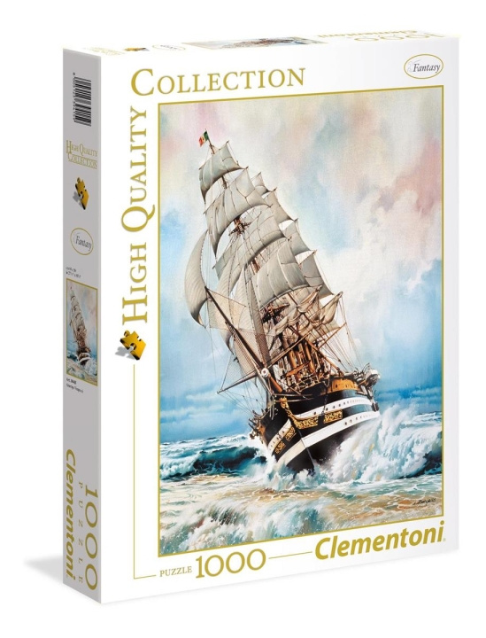 Clementoni 1000 bitar High Quality Collection AMERIGO VESPUCCI i gruppen SPORT, FRITID & HOBBY / Hobby / Pussel hos TP E-commerce Nordic AB (C81723)