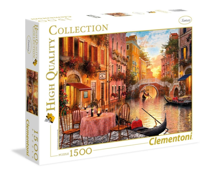 Clementoni 1500 bitar High Quality Collection VENEZIA i gruppen SPORT, FRITID & HOBBY / Hobby / Pussel hos TP E-commerce Nordic AB (C81729)