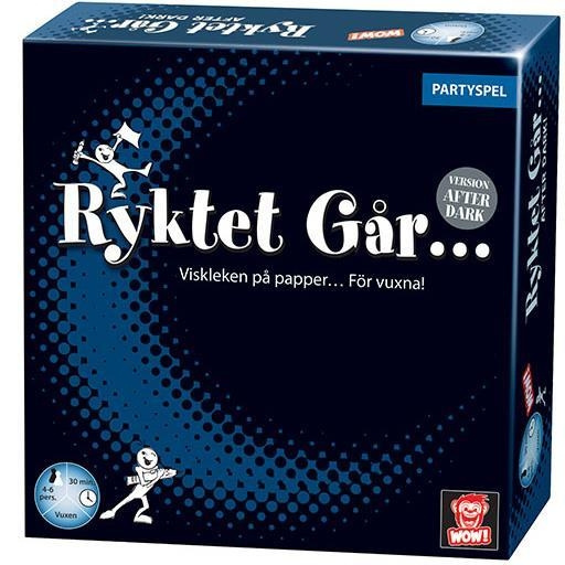 Plasto Ryktet går - AFTER DARK (SE) i gruppen LEKSAKER, BARN- & BABYPRODUKTER / Leksaker / Sällskapsspel / Familjespel hos TP E-commerce Nordic AB (C81748)